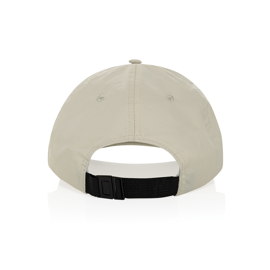 beige Gorra de béisbol KENTO URBAN RCS 5 paneles nailon reciclado