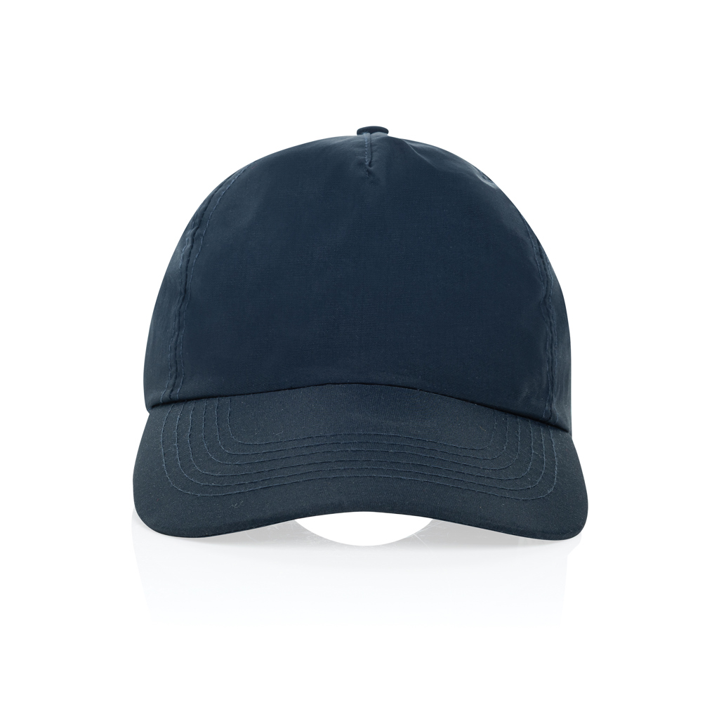 azul marino Gorra de béisbol KENTO URBAN RCS 5 paneles nailon reciclado