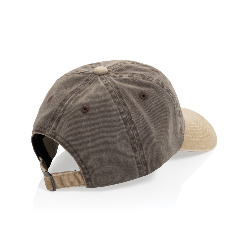 marron Gorra algodón bicolor 270 g/m² con 6 paneles BEAU AWARE™