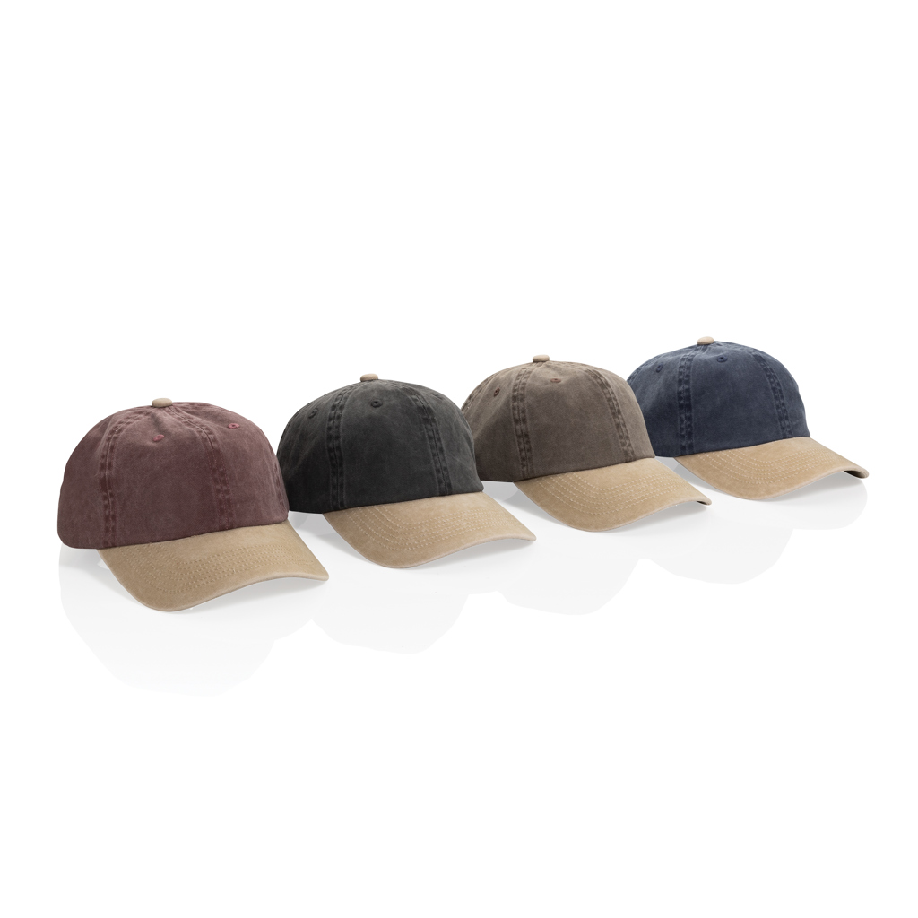 marron Gorra algodón bicolor 270 g/m² con 6 paneles BEAU AWARE™