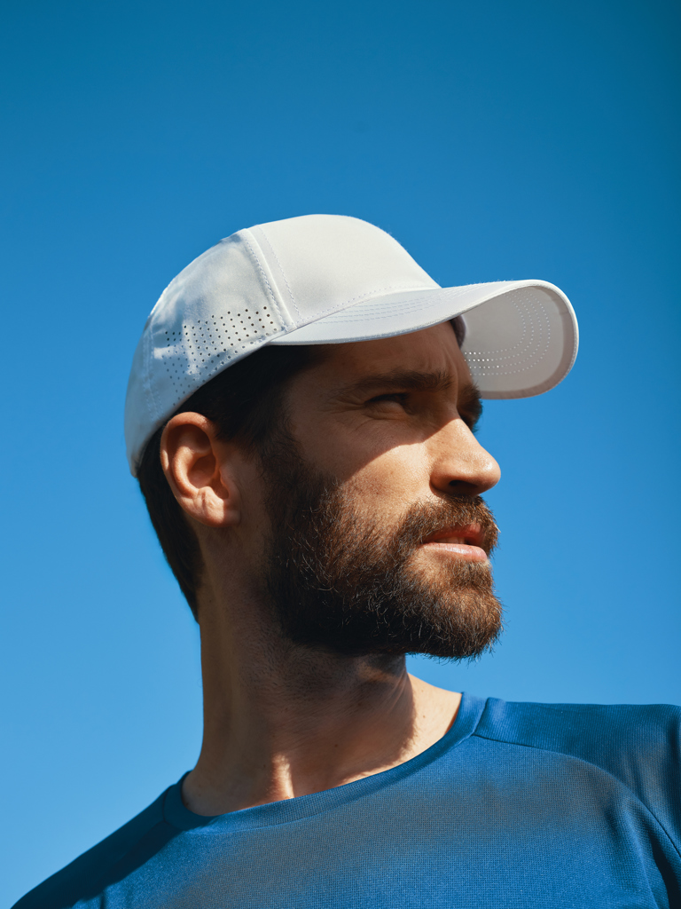 Gorra deportiva RPET 6 paneles Impact AWARE™