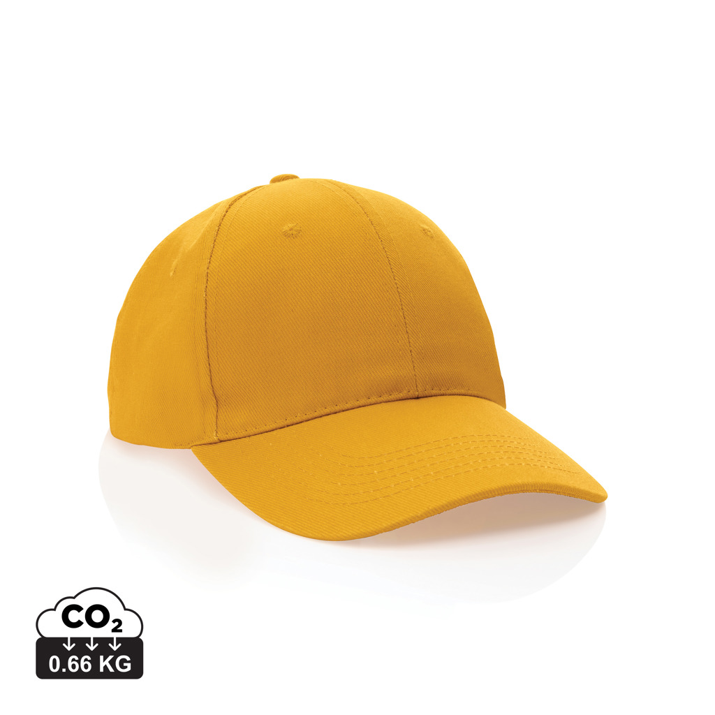 Gorra Impact 6 paneles 280gr de algodón reciclado