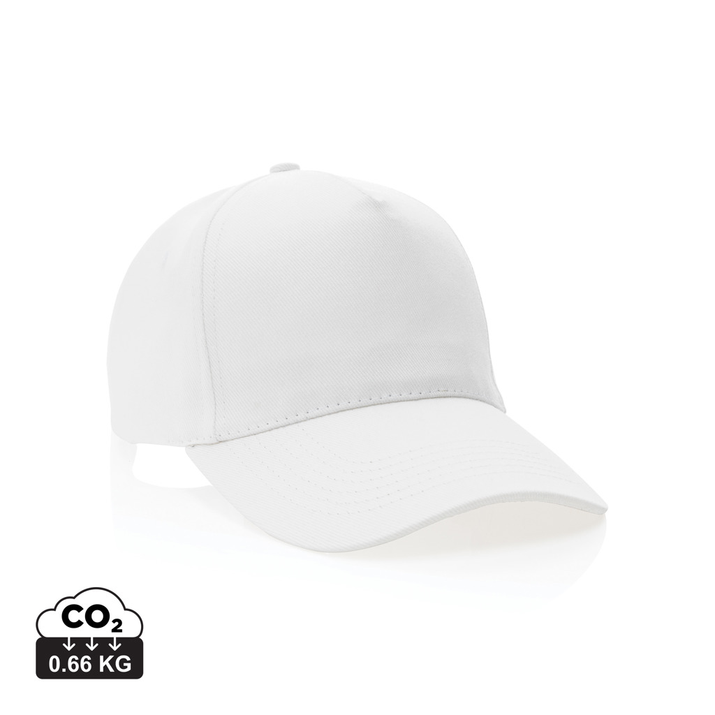 Gorra de algodón reciclado Impact 280gr con trazador AWARE™