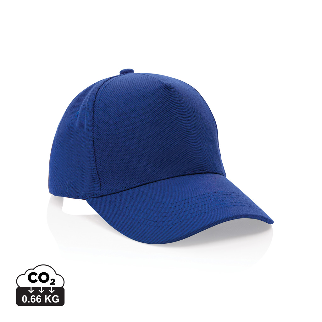 Gorra de algodón reciclado Impact 280gr con trazador AWARE™