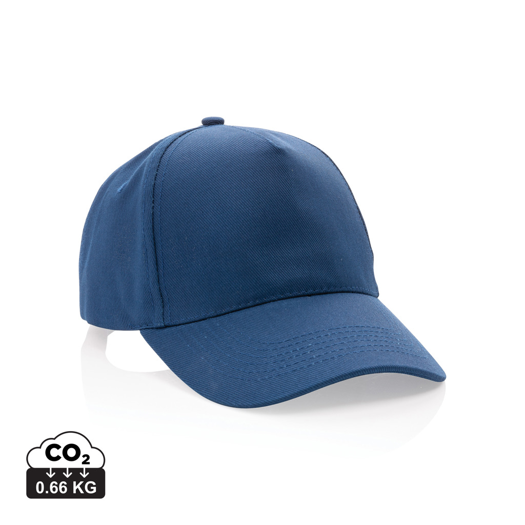 Gorra de algodón reciclado Impact 280gr con trazador AWARE™