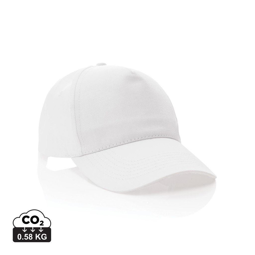 Gorra de algodón reciclado Impact 190 gr con trazador AWARE™