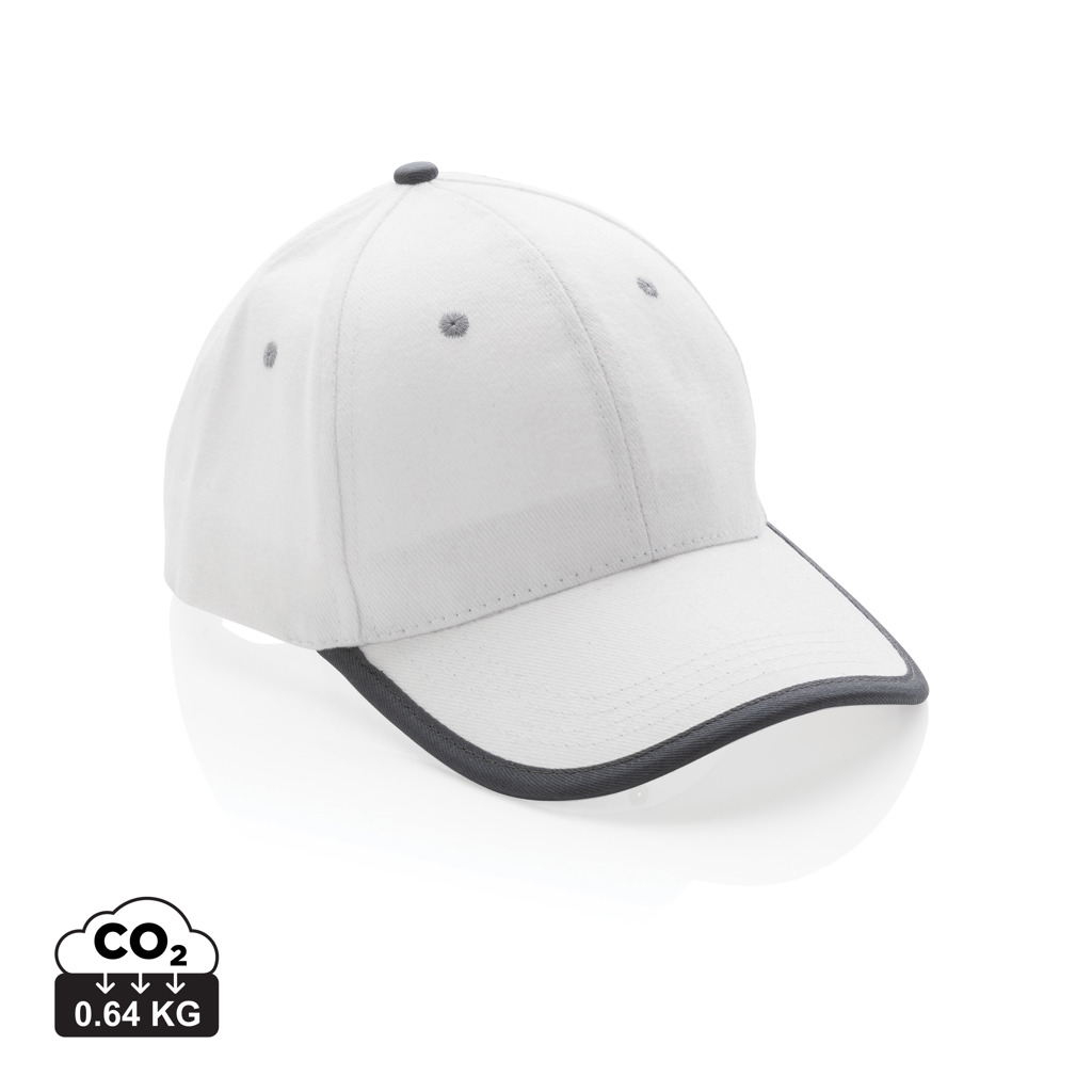 Gorra de 6 paneles de algodón cepillado 280gr Impact AWARE ™