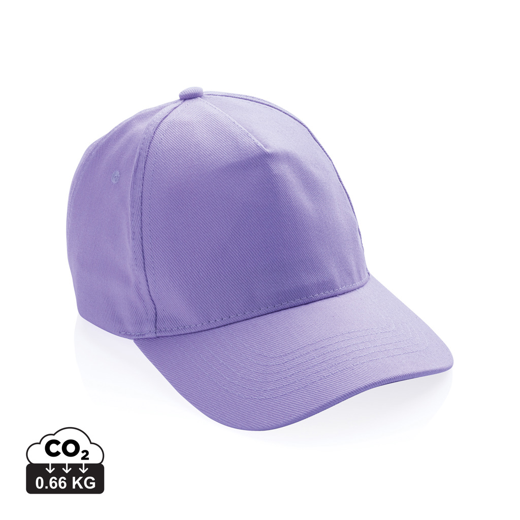 Gorra de algodón reciclado Impact 280gr con trazador AWARE™