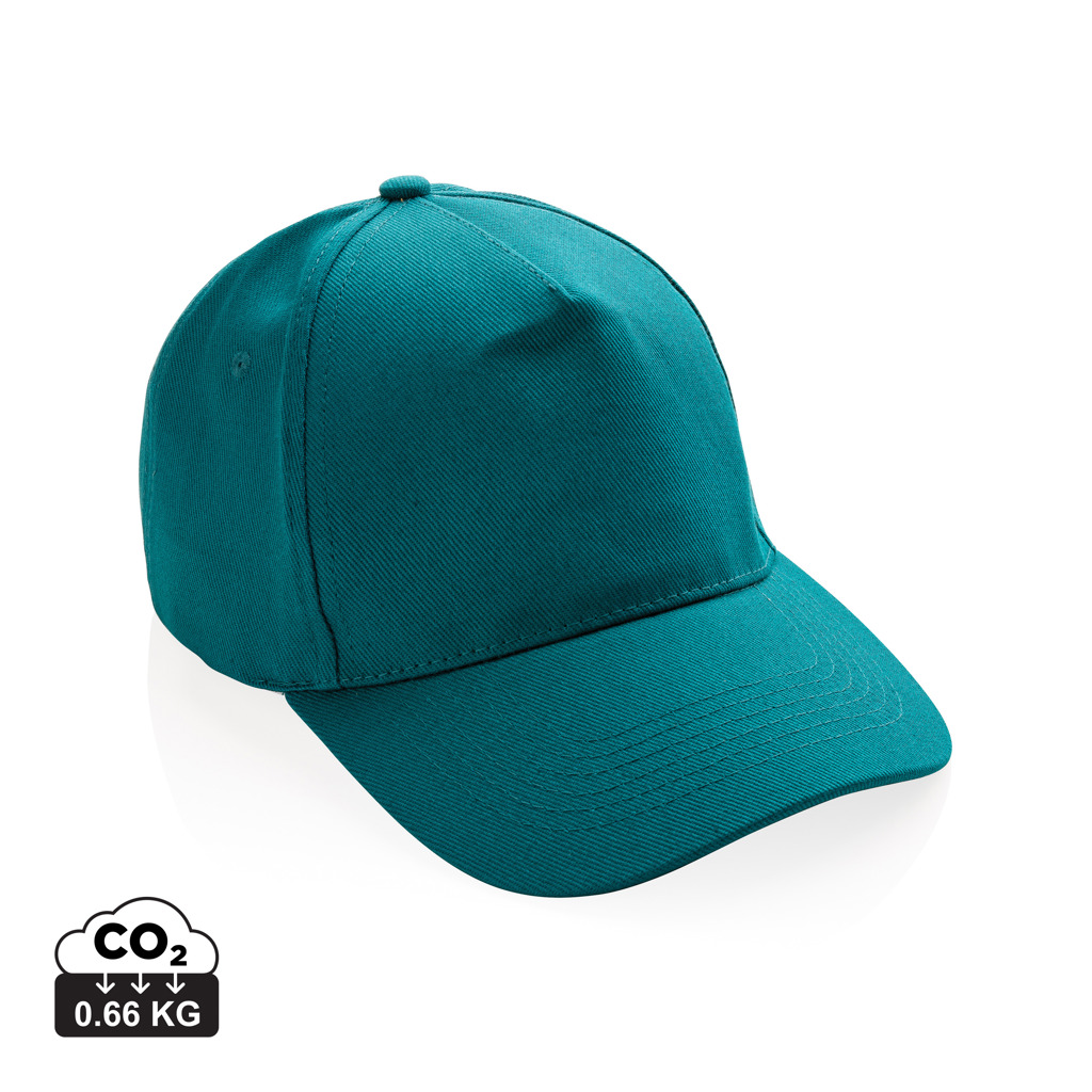 Gorra de algodón reciclado Impact 280gr con trazador AWARE™