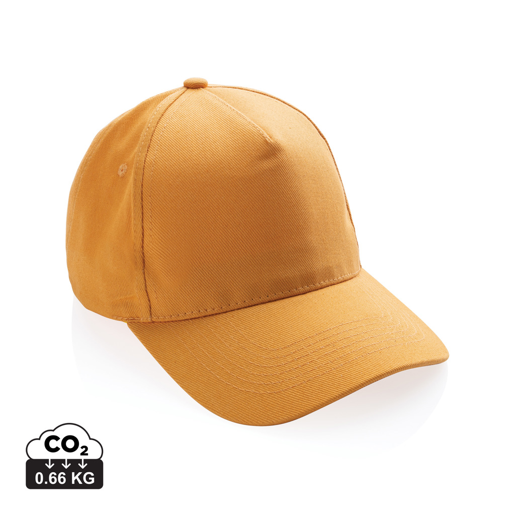 Gorra de algodón reciclado Impact 280gr con trazador AWARE™