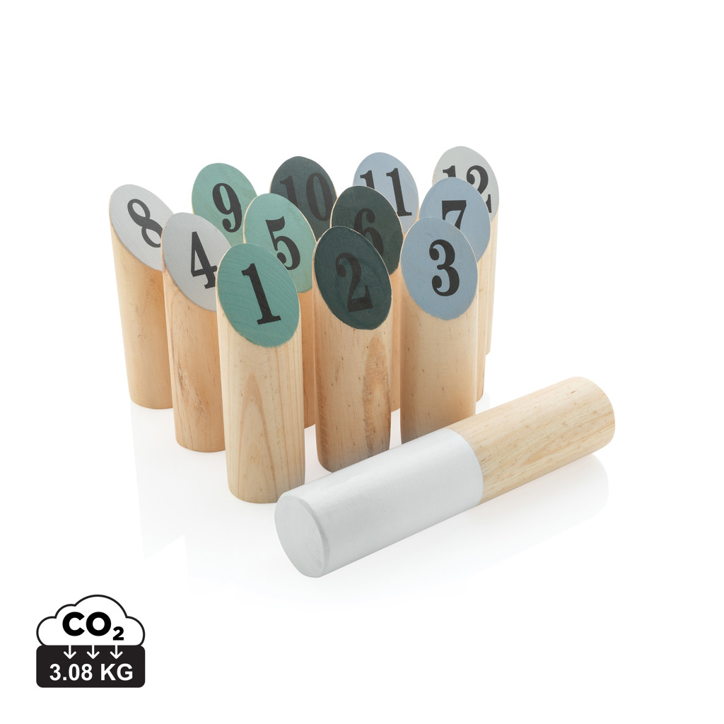 Juego scatter de madera