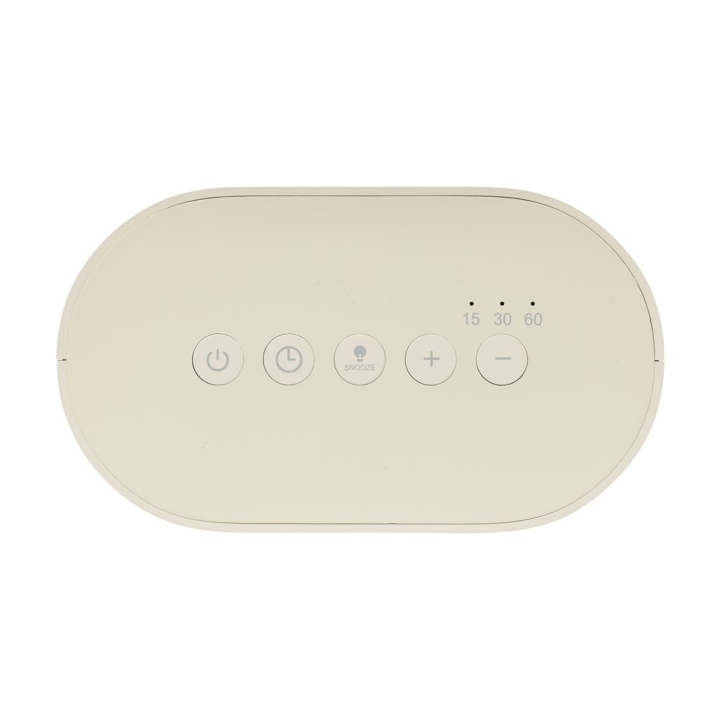 Picture of LumaRise RCS reycled plastic white noise alarm clock