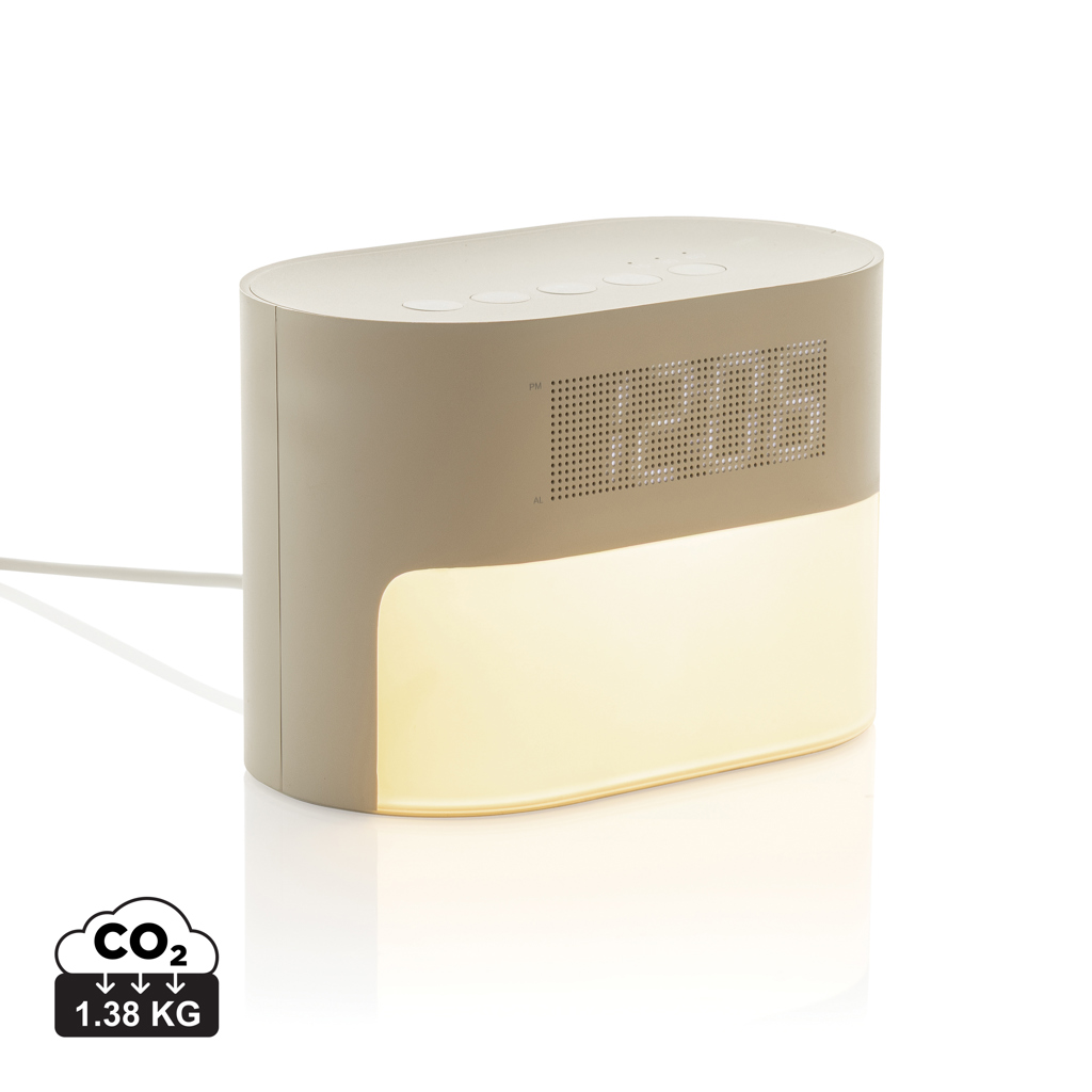Picture of LumaRise RCS reycled plastic white noise alarm clock