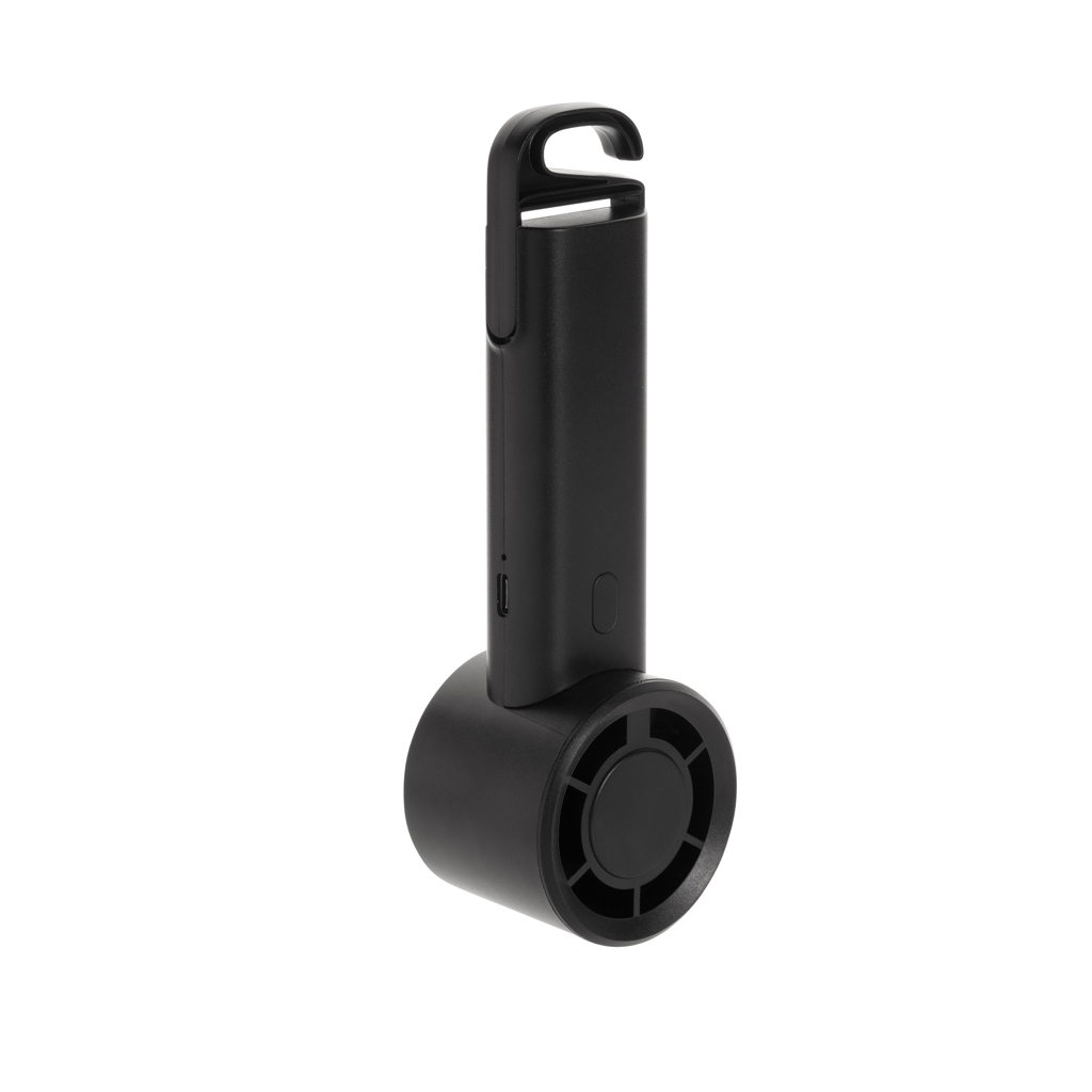 Picture of Twist RCS recycled plastic re-chargeable portable fan