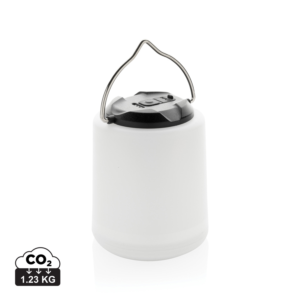Picture of Limio RCS recycled plastic portable re-chargeable table lamp