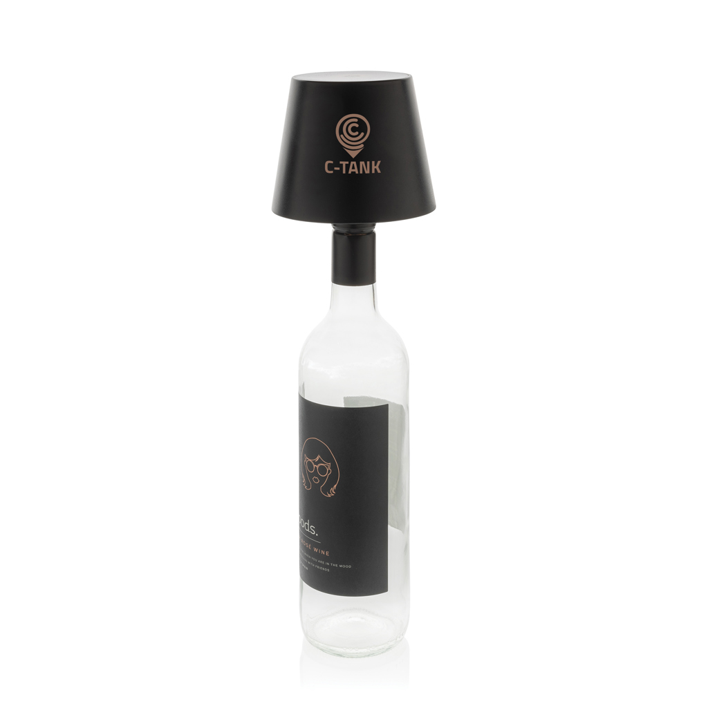 BottleGlow RCS recycled plastic bottle lamp - brendiran