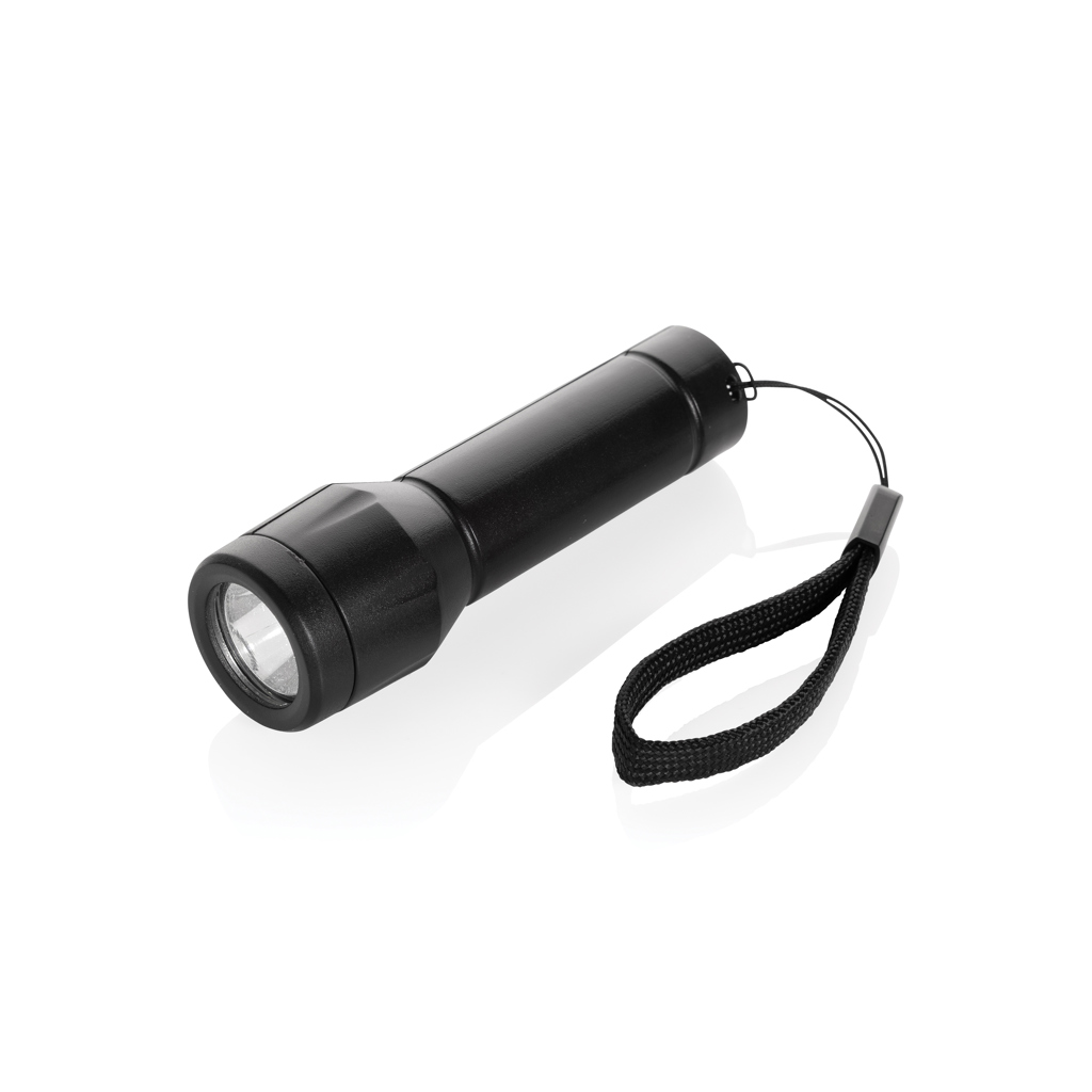 Picture of Flara RSC recycled plastic USB-rechargeable torch