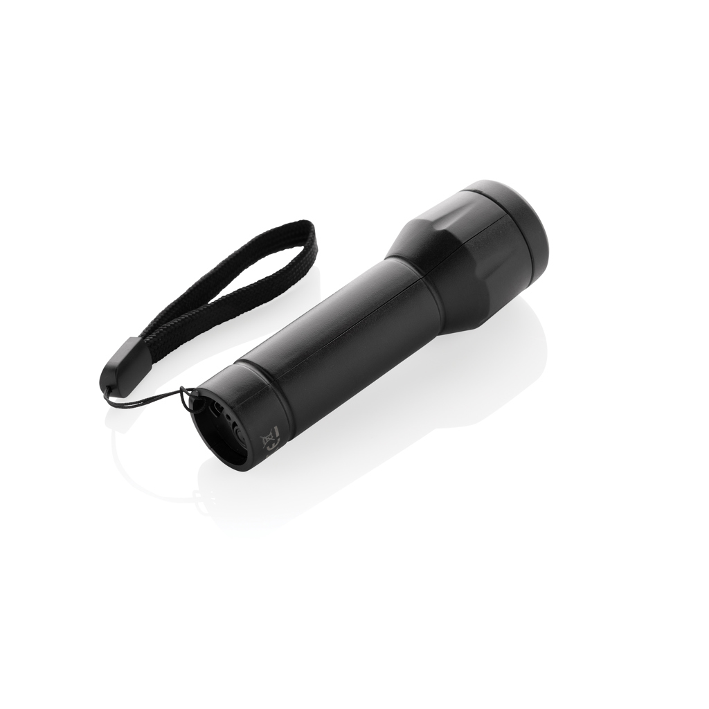 Picture of Flara RSC recycled plastic USB-rechargeable torch