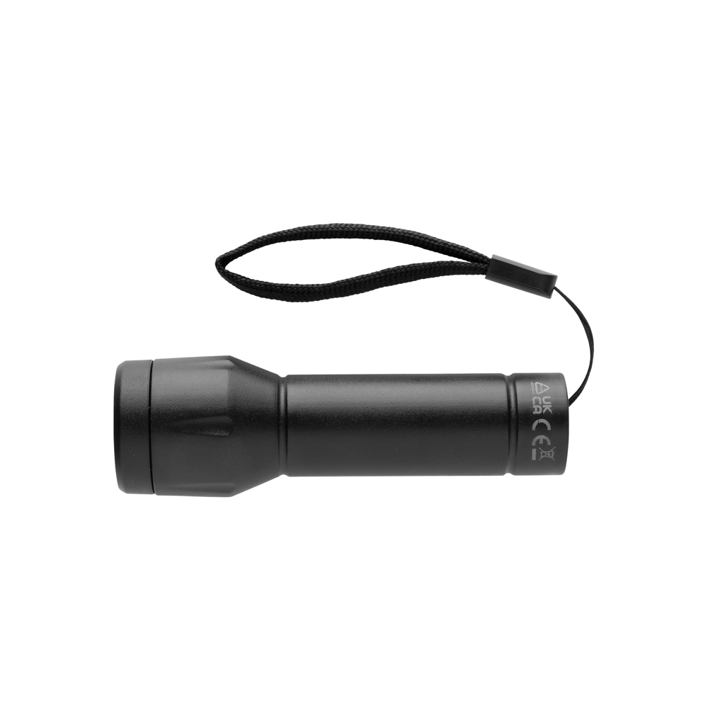 Picture of Flara RSC recycled plastic USB-rechargeable torch