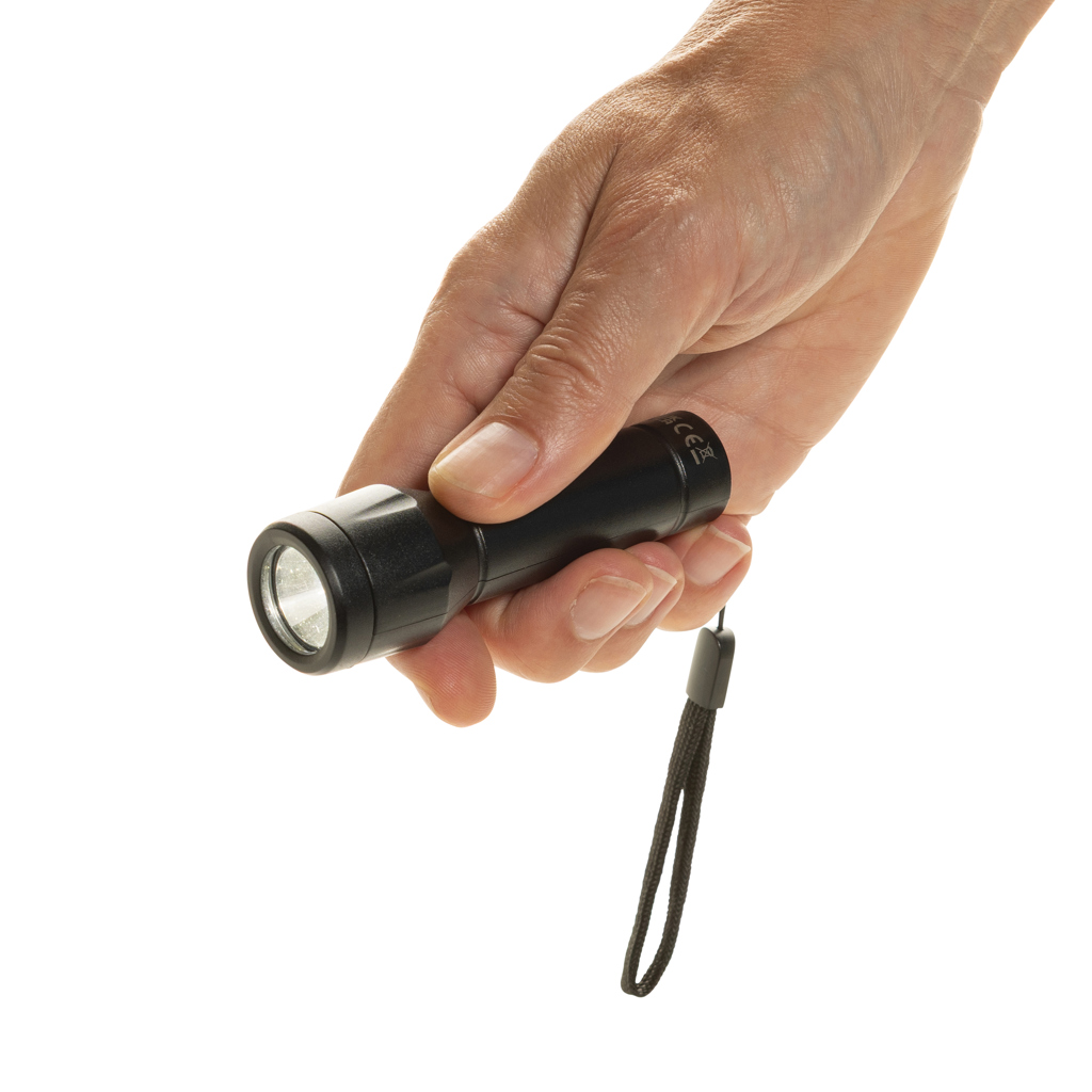 Picture of Flara RSC recycled plastic USB-rechargeable torch