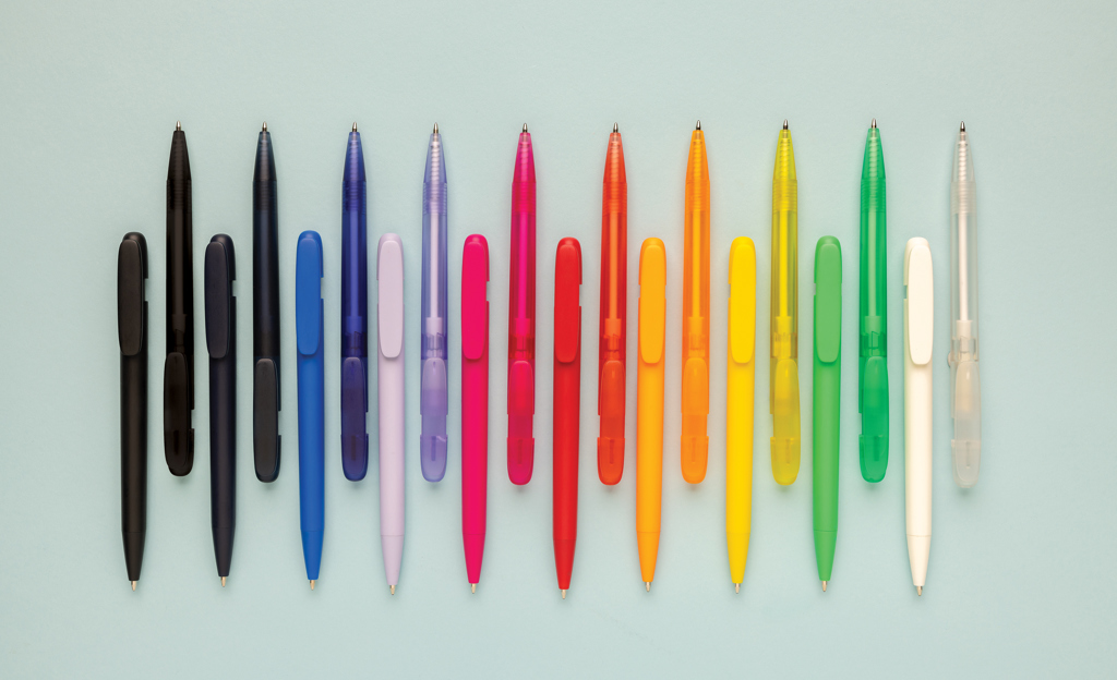 Bolígrafo Devin RABS certificado GRS transparente