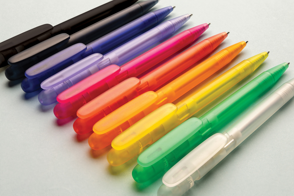 Bolígrafo Devin RABS certificado GRS transparente