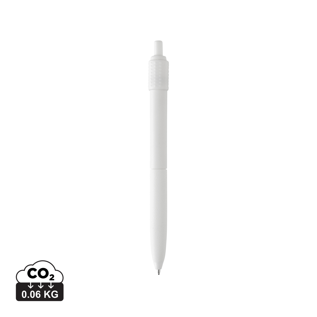 blanco Bolígrafo Quill antiestrés RABS certificado GRS