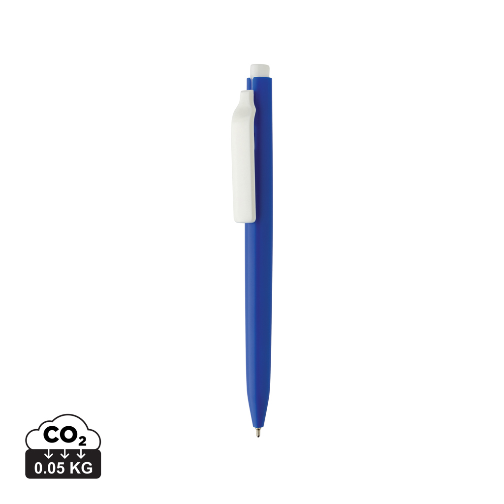 azul, blanco Bolígrafo R-ABS certificación Vibe GRS