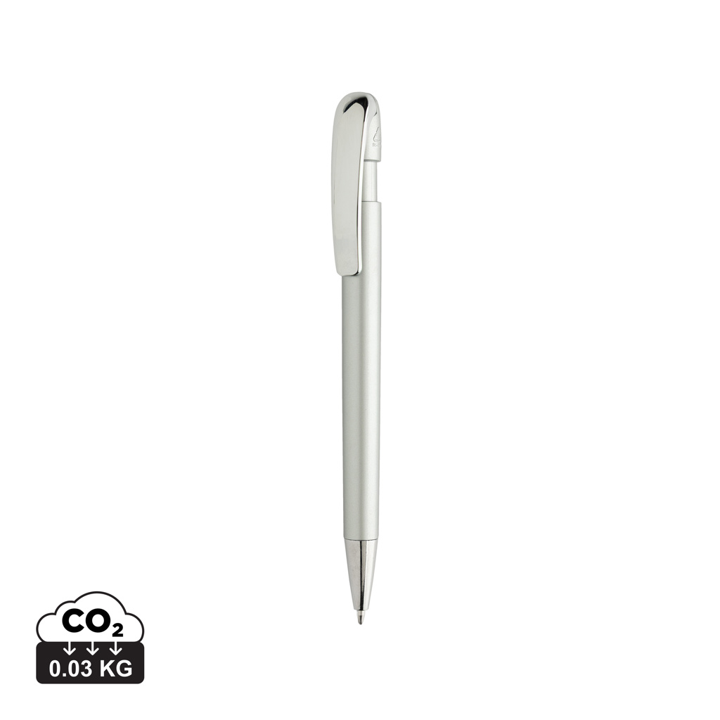 P611.3902<br> Glide GRS certified R-ABS Metal Clip Pen
