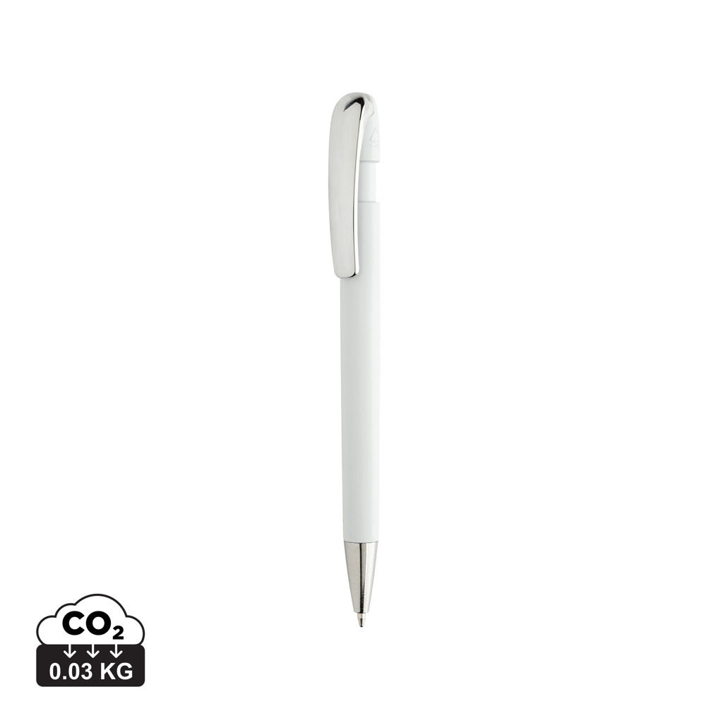 P611.3903<br> Glide GRS certified R-ABS Metal Clip Pen