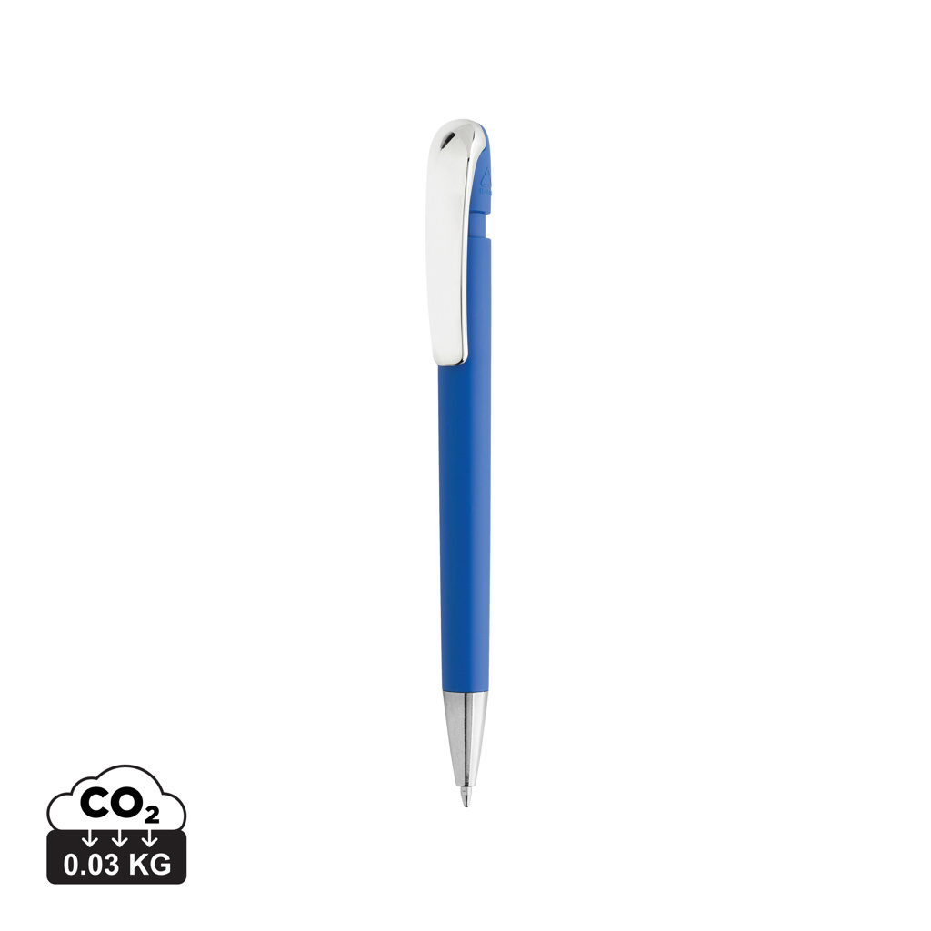 P611.3905<br> Glide GRS certified R-ABS Metal Clip Pen