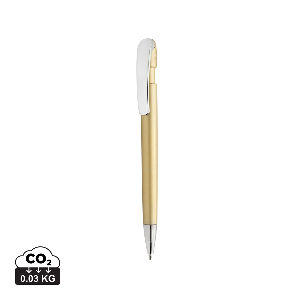 P611.3911<br> Glide GRS certified R-ABS Metal Clip Pen