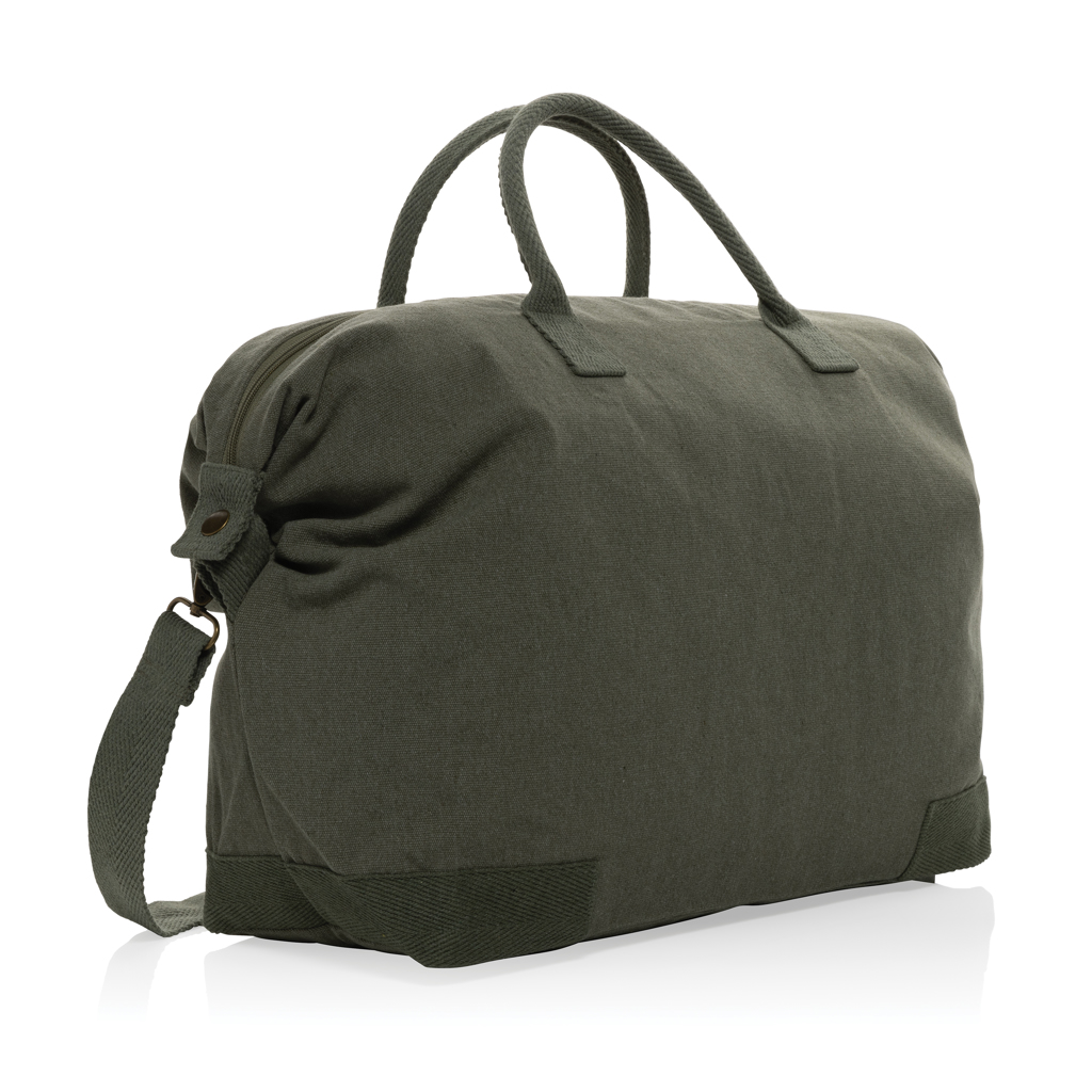 Kezar AWARE™ 500 gsm recycled canvas deluxe weekend bag
