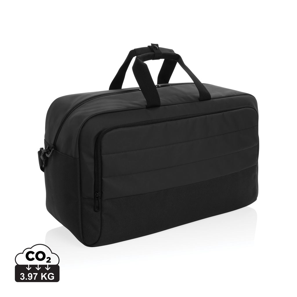 Armond AWARE™ RPET weekend duffel, sort