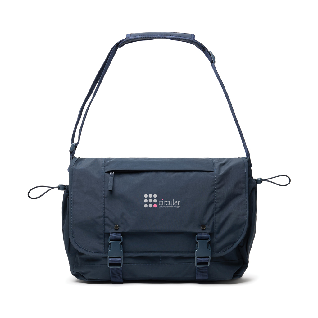 Bolsa bandolera KENTO URBAN RCS nailon reciclado 15,6