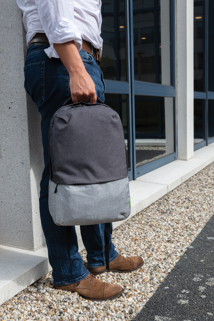 Picture of Duo colour RPET 15.6" RFID laptop backpack PVC free