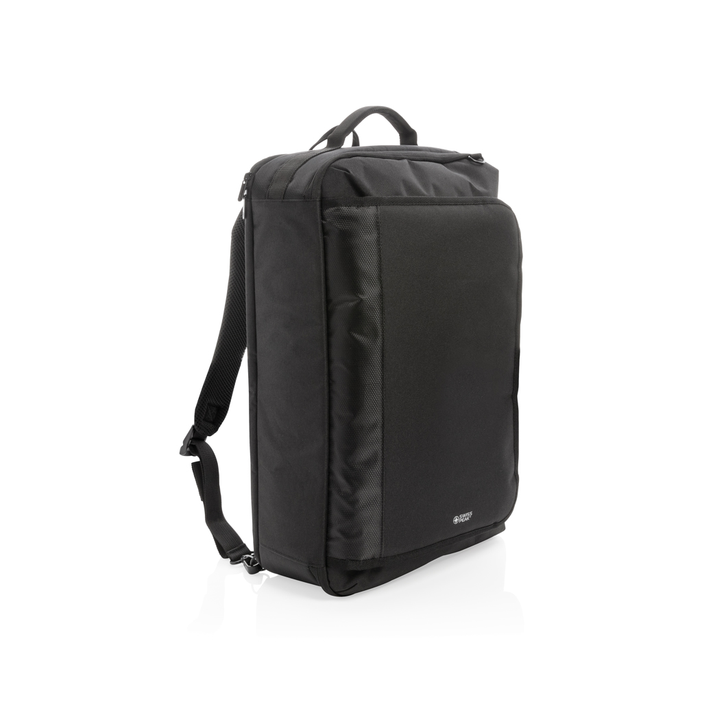 Swiss peak convertible travel backpack PVC free