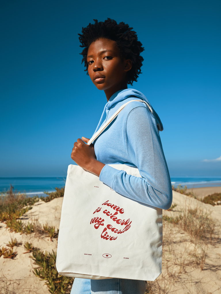 Picture of Impact AWARE™ 285gsm rcanvas tote bag undyed