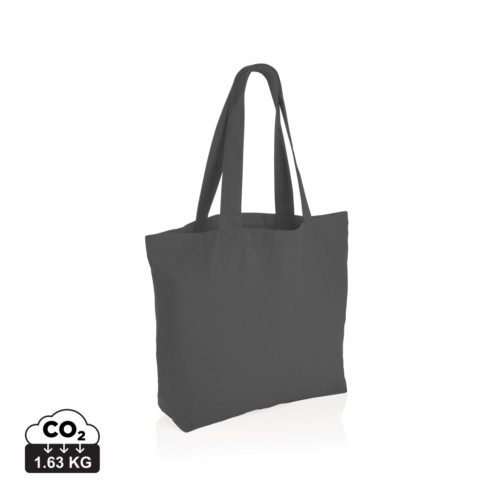 antracita Bolsa compra de lona Impact Aware™ de 240 g/m² con bolsillo