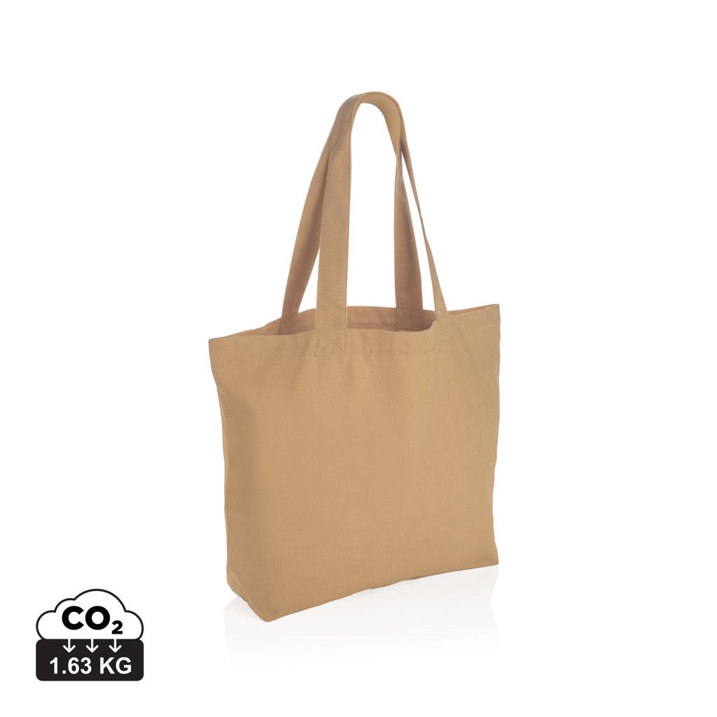 marron Bolsa compra de lona Impact Aware™ de 240 g/m² con bolsillo