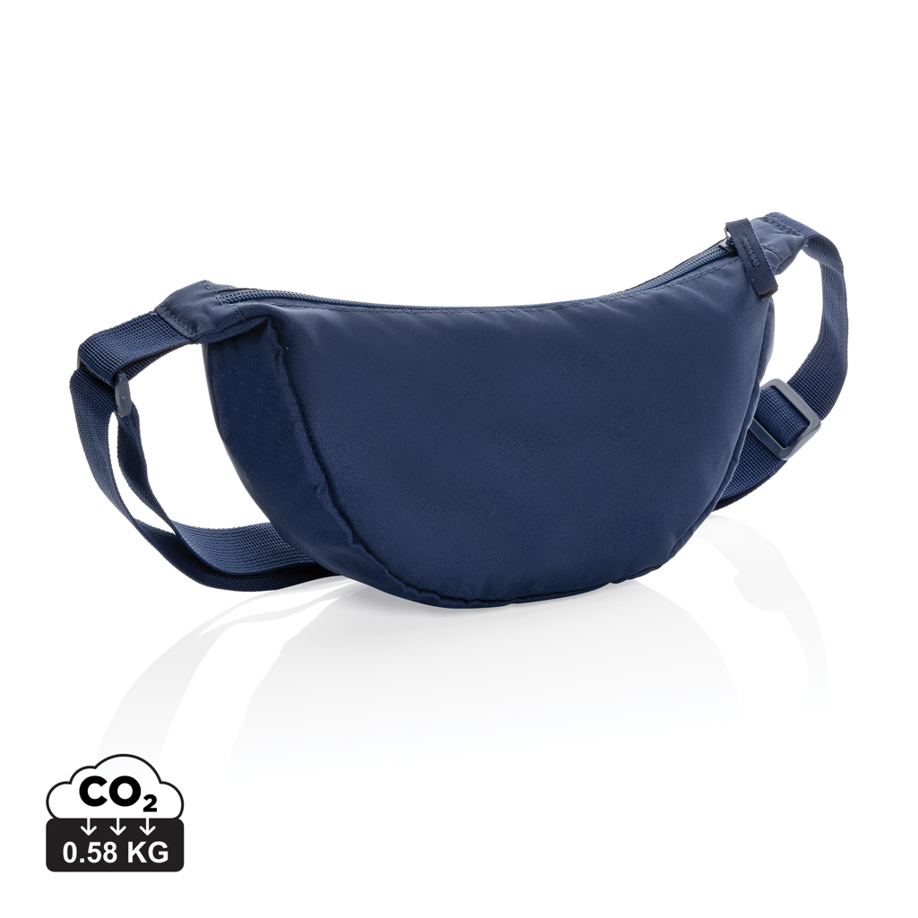 Crescent AWARE™ RPET halvmåne sling bag, marine blå