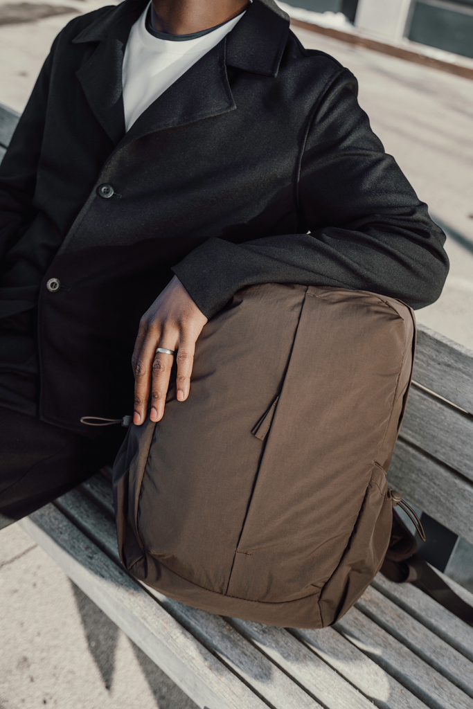 Mochila KENTO URBAN RCS nailon reciclado 15,6