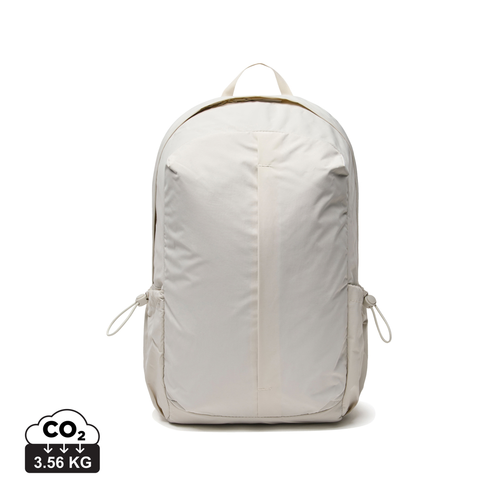 beige Mochila KENTO URBAN RCS nailon reciclado 15,6