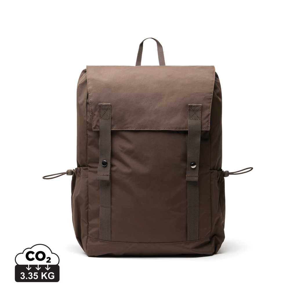 marron Mochila de uso diario KENTO URBAN RCS nailon reciclado