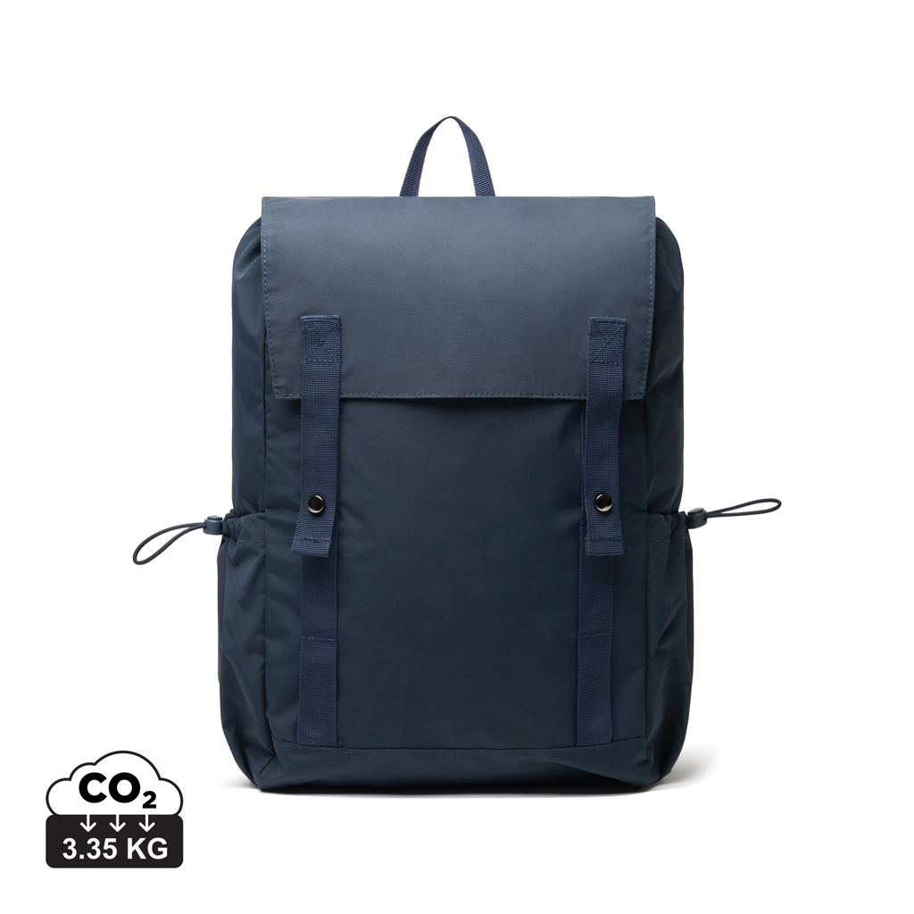 azul marino Mochila de uso diario KENTO URBAN RCS nailon reciclado