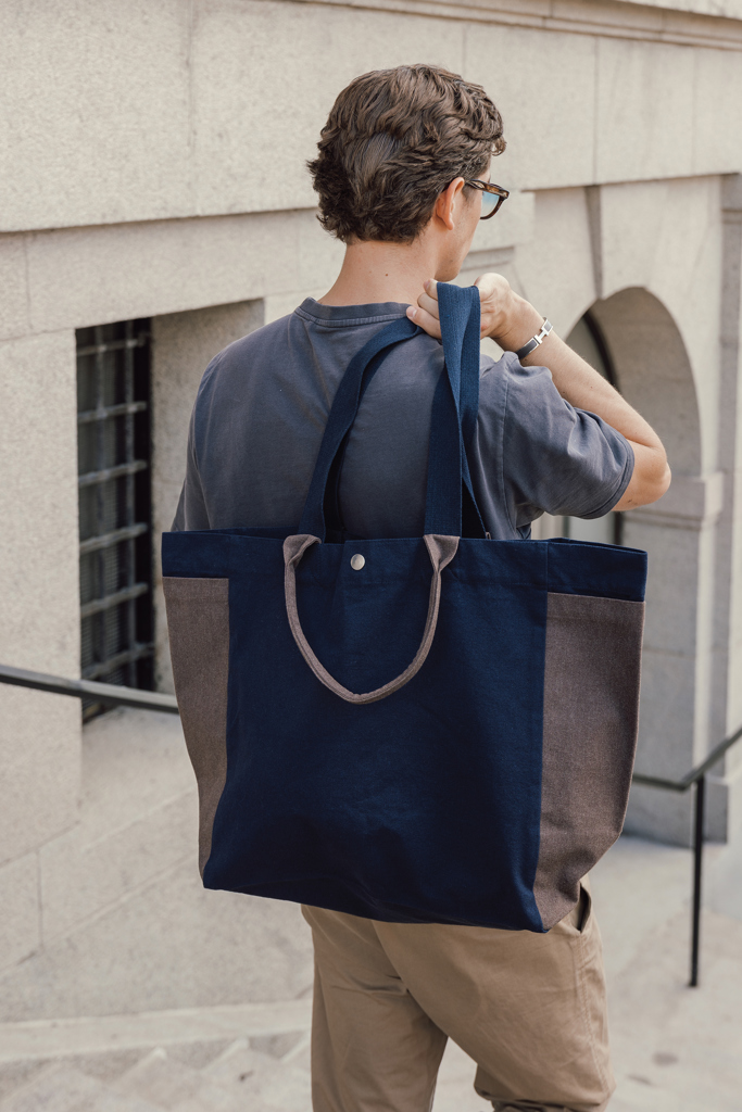 Bolsa de compra BEAU AWARE™ de lona reciclada 400 g/m²