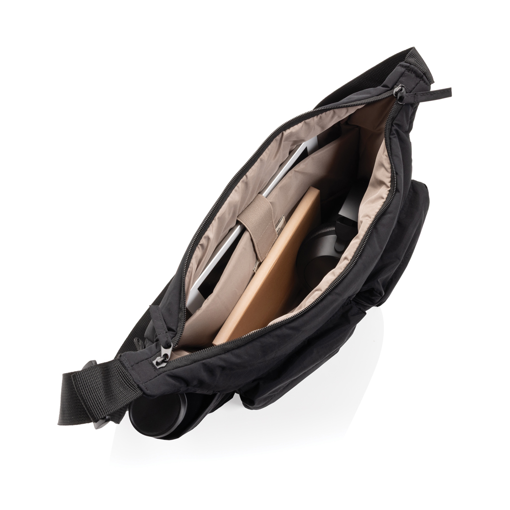 Sac bandoulière en nylon recyclé RCS KENTO URBAN
