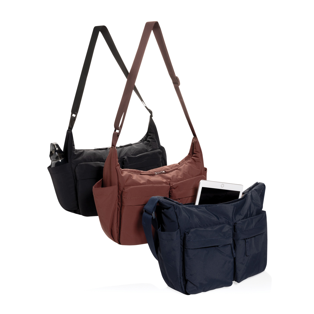 Sac bandoulière en nylon recyclé RCS KENTO URBAN