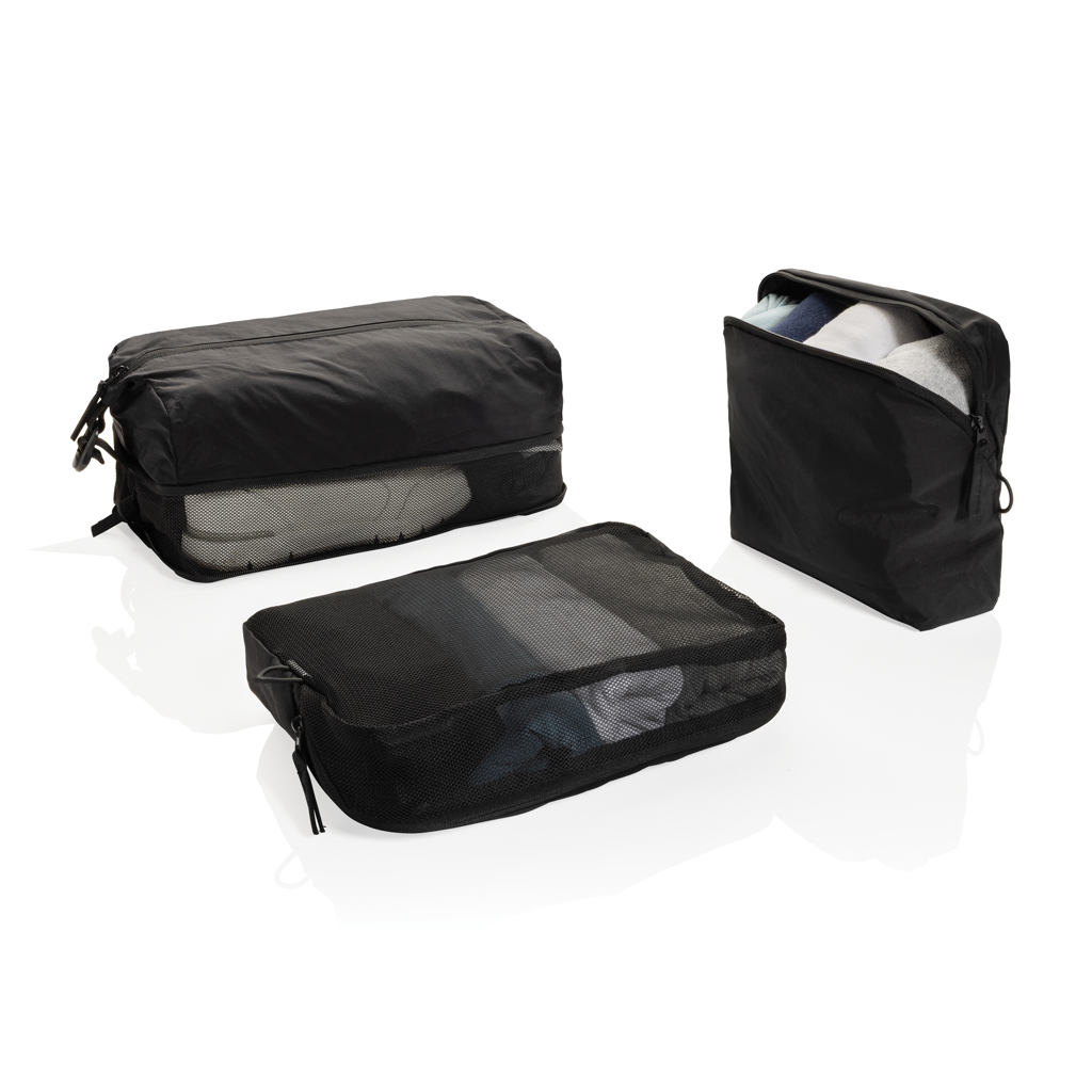 Lot de cubes de rangement en nylon recyclé RCS KENTO URBAN