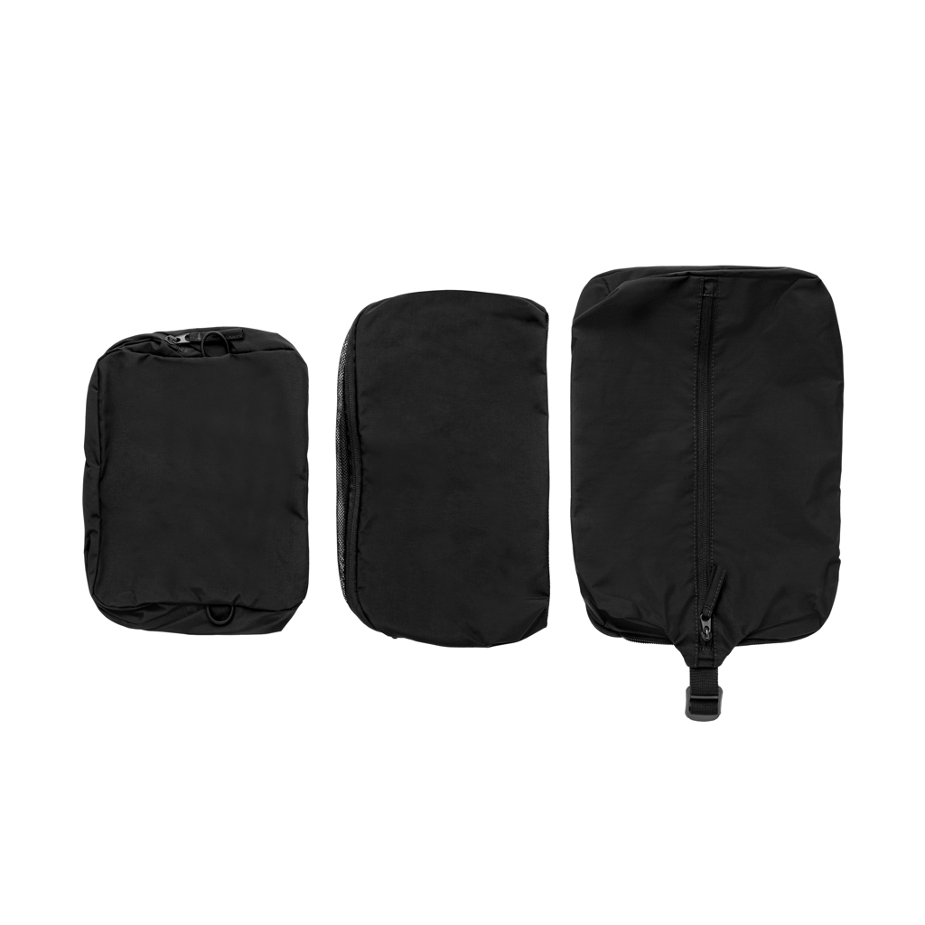 Lot de cubes de rangement en nylon recyclé RCS KENTO URBAN